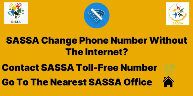 SASSA change phone number