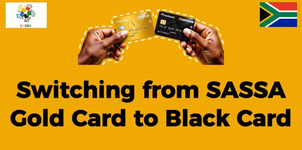 Collect your new SASSA Black card